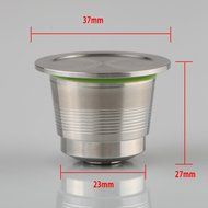 VERY100 Permanent Coffee Filter - NEW Stainless Steel Compatible For Nespresso Machine - Clever Innovative Coffee... N4