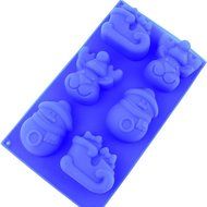 Chawoorim silicone molds christmas decorations - Silicone Muffin Cups Handmade Soap Molds Biscuit Chocolate Ice... N12