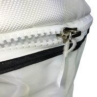 Bubble Machine 6 Gallon Small Mini Portable Compact Washer Extracting Washing Machine with 220 Micron Zipper Bag N5
