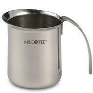 Mr. Coffee Stainless Steel Milk Frothing Pitcher, 32-ounce