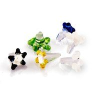 Glass Daisy Style Flower Screens (universal, clear) 10 PCS