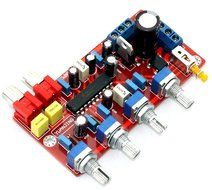 LM1036 Preamplifier Tone Board with Volume Controler Capcitor 1000UF/25V N3