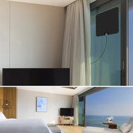 50 Miles PChero Range Built-in Digital Amplified Indoor HDTV Antenna with F Male Connector, 16ft Coax Cable and... N2