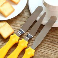 Professional Offset Spatula Set with Plastic Handle - 3-Piece Stainless Steel Icing Spatula Variety Set &amp; Cake... N6