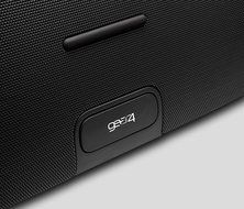 Gear4 HouseParty Portable Docking Speakers for MP3 Players (Black) N4