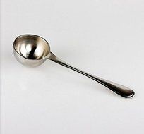 Minigianni Thick Endurance Stainless Steel 1 Tablespoon Measuring Coffee Scoop Spoon, Set of 2 N4