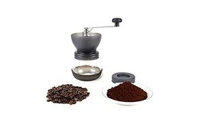 Generic Manual Burr Coffee Grinder Hand-crank Coffee Mill Coffee Storage Capacity N4