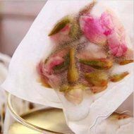 Angelduck Disposable Drawstring Tea Filter Bags, Empty Heat Seal, Pack of 100 N3