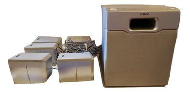 Sony Home Theater Speakers SA-VE11P 5 small &amp; 1 Subwoofer N4
