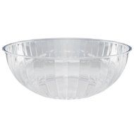 Party Essentials N926855 Hard Plastic 192-Ounce Serving Bowl, Neon Orange N5
