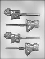 CK Products Cat and Dog Suckers Chocolate Mold