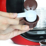 3 cups/pack Refillable Dolce Gusto Coffee Capsule Refilling more than100 times Reusable dolce gusto coffee capsule N4