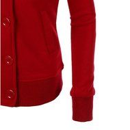 Outwear,Morecome Winter Women Warm Double-breasted Hooded Slim Jacket N7