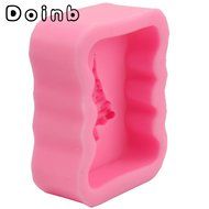 Doinb Christmas Trees Santa Claus Snowman Deer FDA Silicone Fondant Molds Outer Size 7.3x7.3x1.2cm GJM-2800 N15