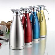 Buy Allamazing Stainless Steel Vacuum Insulated Thermal Carafe Double Wall Coffee Pot Water Pitcher 2L Capacity... N11