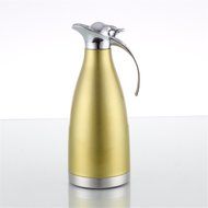 Buy Allamazing Stainless Steel Vacuum Insulated Thermal Carafe Double Wall Coffee Pot Water Pitcher 2L Capacity... N13