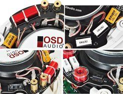 OSD Audio MK690TT 6.5-inch 150-Watt Trimless Thin Bezel Kevlar Dual Voice Coil In-Ceiling Stereo Speaker, Single N6