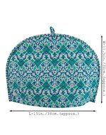 Blue Tea Cosy Cotton 15x11 Tea Cozy Printed Floral By Rajrang N10