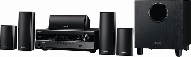 Onkyo HT-S3300 5.1-Channel Home Theater Receiver and Speaker Package (Black) (Discontinued by Manufacturer) N2