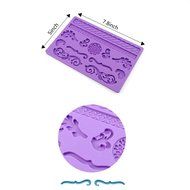 Xgunion Silicone Lace Mold Mould Sugar Craft Fondant Mat Cake Decorating N2