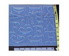 Large alphabet letters reusable plastic mold set 400/401 N3