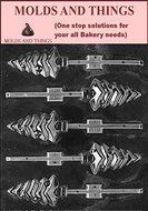 Molds and Things Christmas Tree Lolly Chocolate Candy Mold