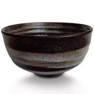 Crazy Dave's Matcha, Handcrafted Nagoya Matcha Bowl, Tea Ceremony Chawan, Tenmoku Glaze Edition, 300 Ml (10 Ounces... N4
