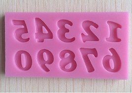 Anyana 3 Pcs/set English Letters Alphabet Silicon Fondant Mould Cake Decorating Tools N3