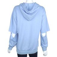Hoodie Sweatshirt,Morecome Womens Loose Casual Long Sleeve Hoodie Jumper Pullover Coat (S, Blue) N12