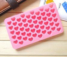 DD-life Mini Heart Silicone Mold for Soap Embeddables Chocolate Candy Cake Decoration N2