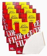 White 10 box set # 11037 [1-2] people for 40 pieces Kalita 101 filter paper coffee filter (japan import)