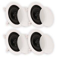 Theater Solutions CS5C In Ceiling Speakers Surround Sound Home Theater 2 Pair Pack 2CS5C