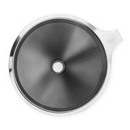 Kobwa Stainless Steel Coffee Filter Reusable Paperless Pour Over Cone Dripper with Cup Stand