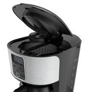 BLACK+DECKER CM4100S 12 Cup Automatic Programmable Coffeemaker with Removable Water Reservoir, Stainless Steel... N8