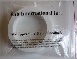 Fab International Bormioli Rocco Fido 3.25" Compatible Replacement Jar Gaskets, Bag of 6 (AFTER MARKET PART) N6