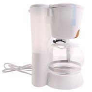 PHY Coffeemaker with Glass Carafe, Permanent Filter and Semi Transparent Water Tank (Orange) - 4-Cup/0.6L N9
