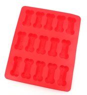 Bekith 2 Pack Large Mats Trays Paw and Bone Dog Treat Molds