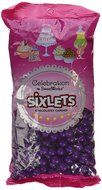 Sweetworks Celebrations Candy Sixlets Bag, 14 oz, Shimmer Silver N6