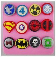 HT BAKEWARE | The Avengers Flag Series Silicone Mold