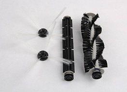 Original A320 Robot Vacuum Cleaner Side Brush 2 pcs Rubber Brush and Hair Brush N2