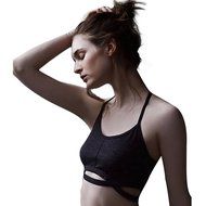 PHOTNO Women Yoga Fitness Stretch Workout Tank Tops Seamless Sports Bra N4