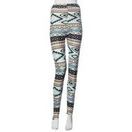 PHOTNO Skinny Geometric Print Stretchy Pants Leggings N14