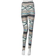 PHOTNO Skinny Geometric Print Stretchy Pants Leggings N16