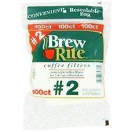 Coffee Makers Parts & Accs Coffee Maker #2 Replacement Fit Cone Style Paper Filters 100 Count