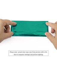 Foil Wrapper (Silver) - Pack of 100 Candy Bar Wrappers with Thick Paper Backing - Folds and Wraps Well - Best... N28