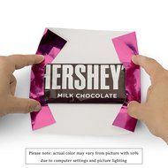 Foil Wrapper (Silver) - Pack of 100 Candy Bar Wrappers with Thick Paper Backing - Folds and Wraps Well - Best... N29