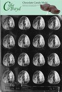 Cybrtrayd AO067 Walnuts Chocolate Candy Mold with Exclusive Cybrtrayd Copyrighted Chocolate Molding Instructions