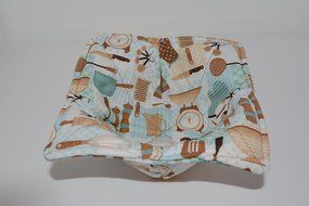 Microwave Bowl Cozies // Set of 3 // 1 Small Bowl Cozy // 1 Medium Bowl Cozy // 1 Dinner Plate Cozy // Retro Kitchen N3
