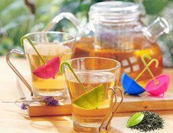 HUAL Tea Strainer Tools Silicone Strainer Loose Leaf Tea Infuser Diffuser Strainer (Sir-Strainer) N17