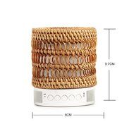 Wood Bluetooth Speaker,Bnest Mini Subwoofer Portable Wireless Colorful Light Mini Stereo Supporting Memory Card... N6